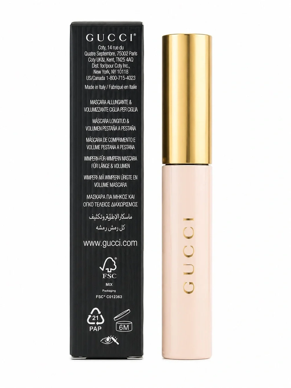Gucci Mascara L’Obscur Mini 3 ml / 0.1 fl oz (Eve Black #1)